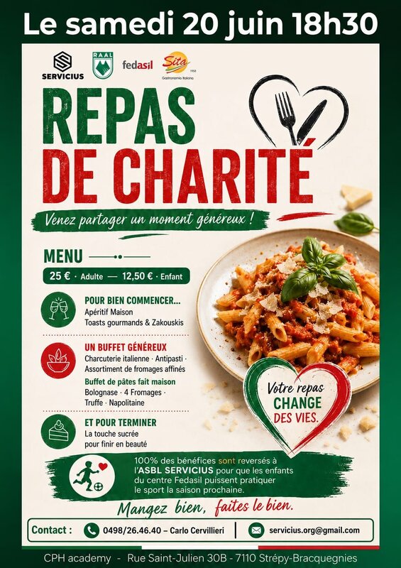 Soirées Souper Charité