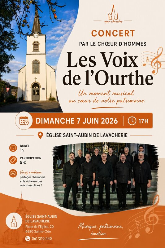 Concerts Concert  Les Voix l Ourthe 
