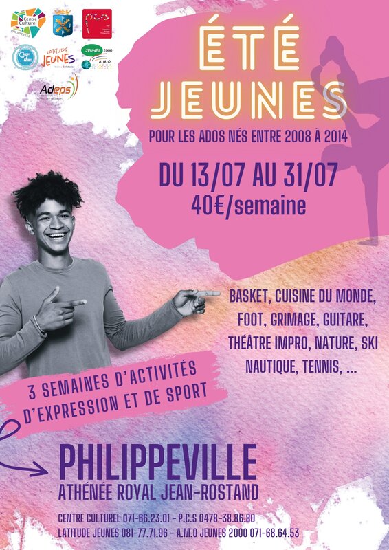Stages,cours Ete Jeunes