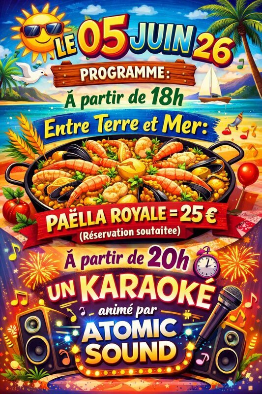 Soirées Paëlla Royale