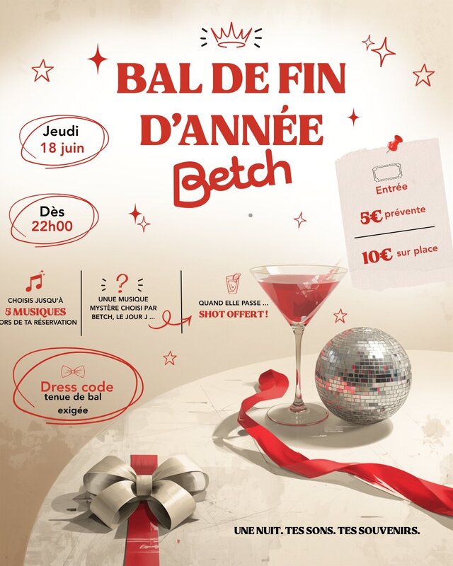Soirées Bal fin d année