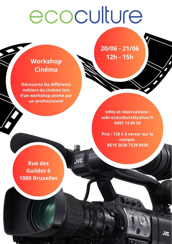 Stages,cours Workshop Cinéma