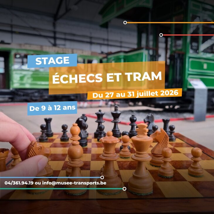 Stages,cours Stage Échecs tram »