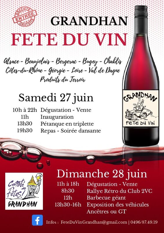 Loisirs 27ième Fête vin