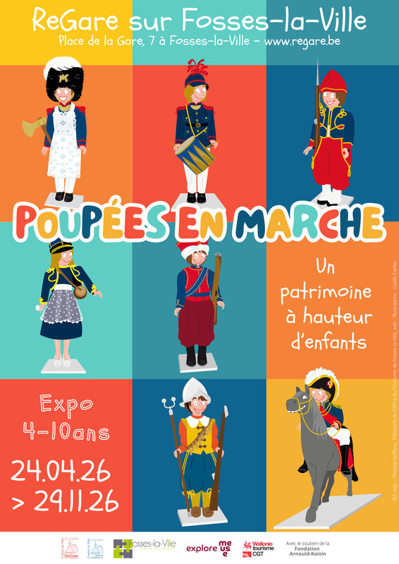 Expositions Poupées Marche. patrimoine hauteur d enfants