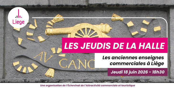 Conférences Les anciennes enseignes commerciales Les jeudis la Halle