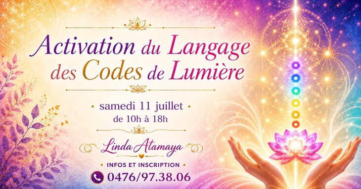 Stages,cours Activation langage codes lumière Niveau 1
