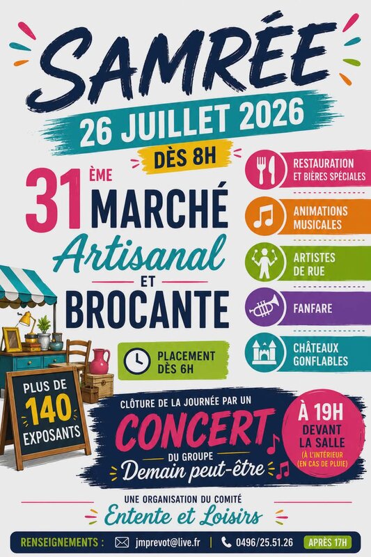  Marché artisanal Brocante