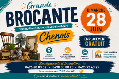 Brocante Chenois 2026