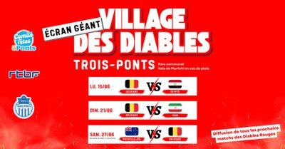 Loisirs Village Diables | Trois-Ponts | écran géant
