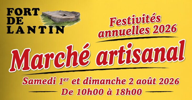 Loisirs Festivités Fort Lantin : Marché Artisanal