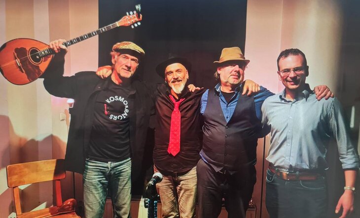 Concerts Rebetiko Kosmokrators & Andreas Mantzaris Free Birthday Concert