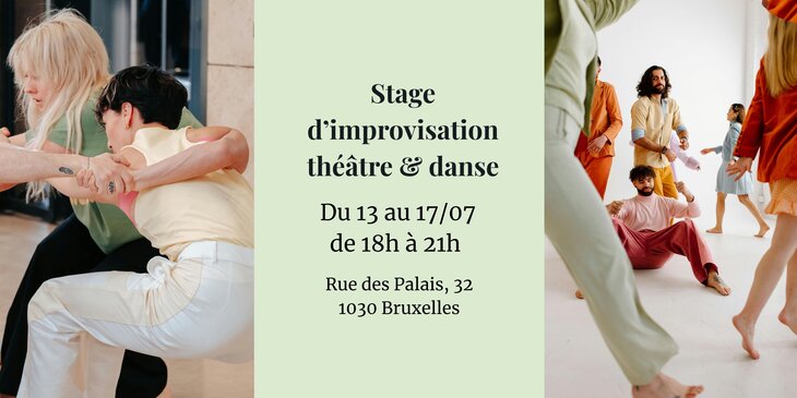 Stages,cours Stage d improvisation théâtre danse