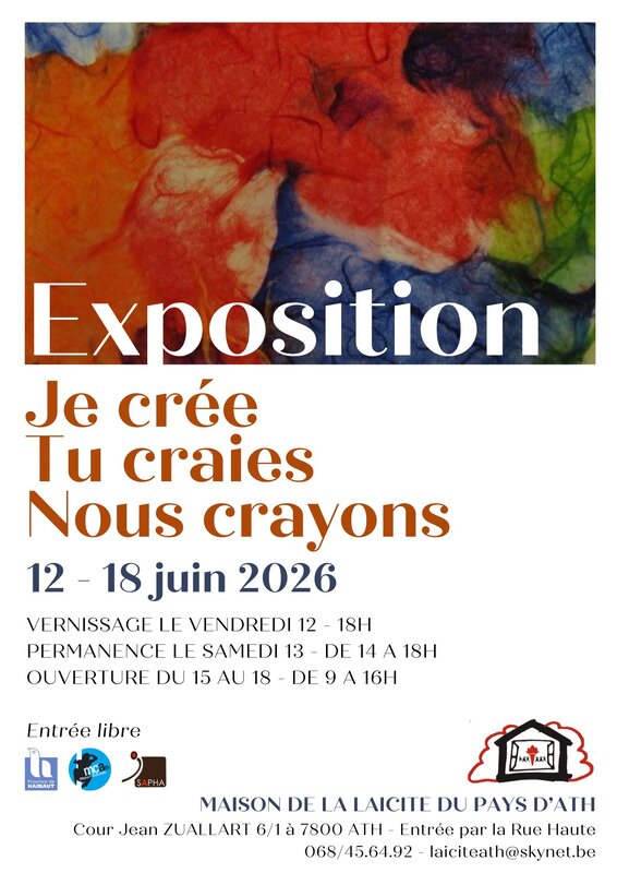 Expositions Je crée, craies, nous crayons