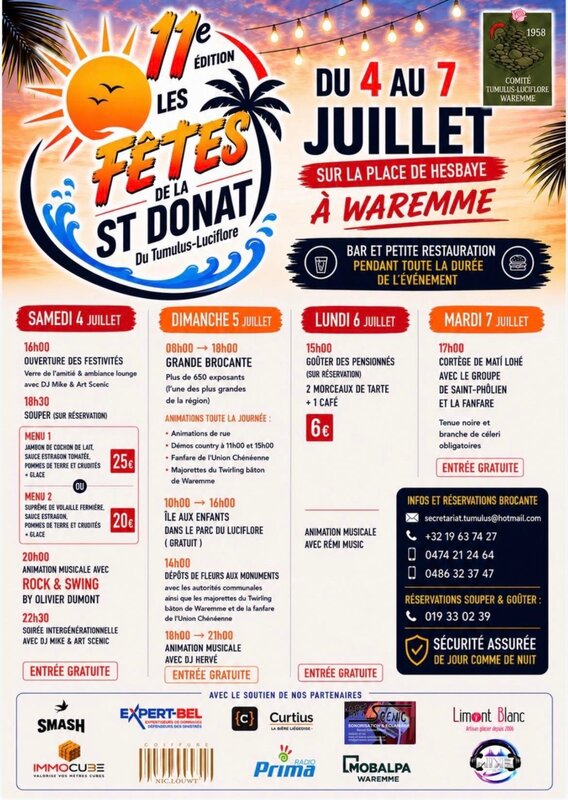 Loisirs 11e Fête la Donat Tumulus