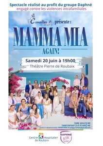 Spectacles Spectacle  Mamma Again  profit groupe Daphné engagé contre violences intrafa