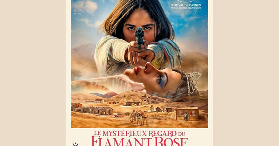 Spectacles Cinéma : mystérieux regard flamand rose Méliès
