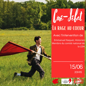 Spectacles Ciné Débat : rage coeur