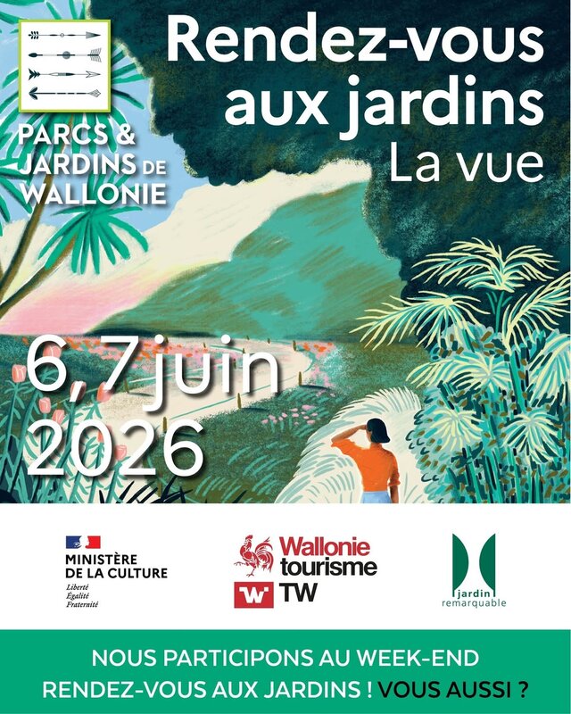 Loisirs Ouverture  Parcs Jardins Wallonie 