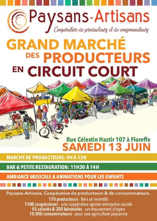Loisirs Grand marché Producteurs Circuit-Court