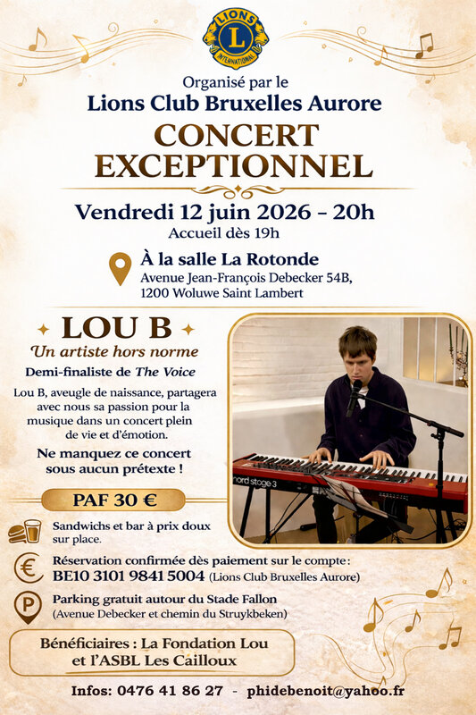Concerts Concert caritatif