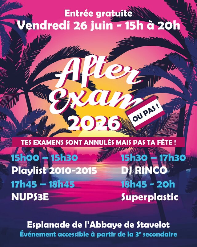 Soirées After (NO) exams