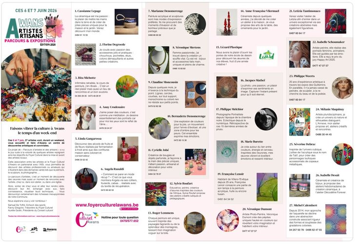 Expositions Parcours d Artistes d Awans (2ème édition)