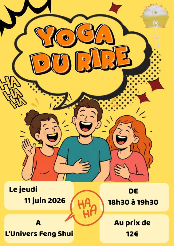 Stages,cours Yoga Rire