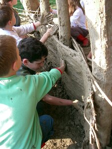 Expositions Initiation techniques construction la Préhistoire.
