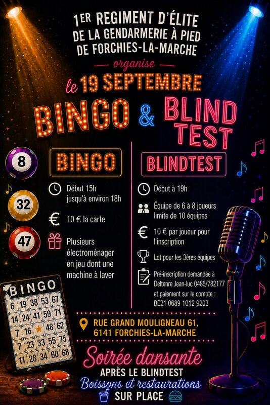 Loisirs Bingo & blindtest