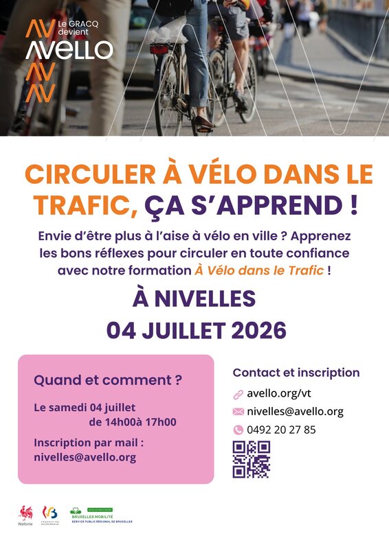 Stages,cours Apprendre rouler vélo dans trafic