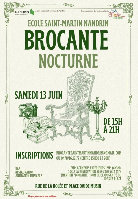  Brocante annuelle l école Saint-Martin