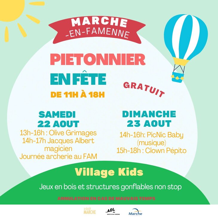 Loisirs Piétonnier fête
