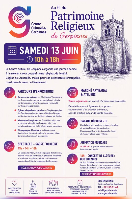 Loisirs Au du patrimoine religieux