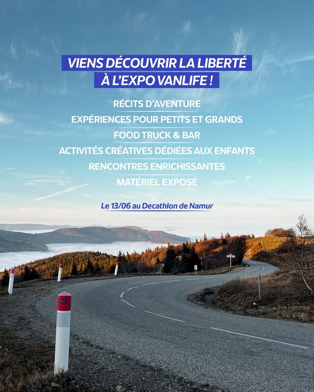 Conférences Decathlon VanLife