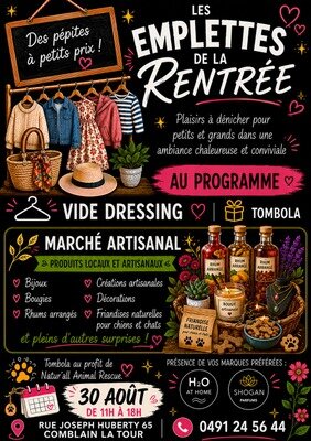 Loisirs Les emplettes la rentrée