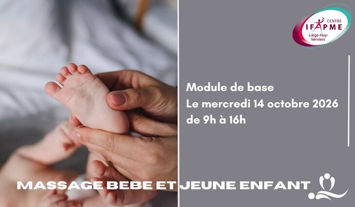 Stages,cours Formation massage bébé jeune enfant