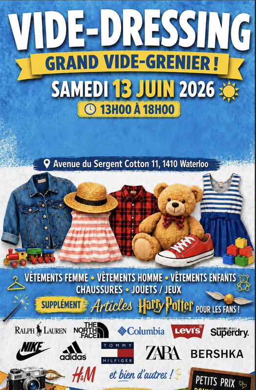  2e Édition vide dressing waterloo