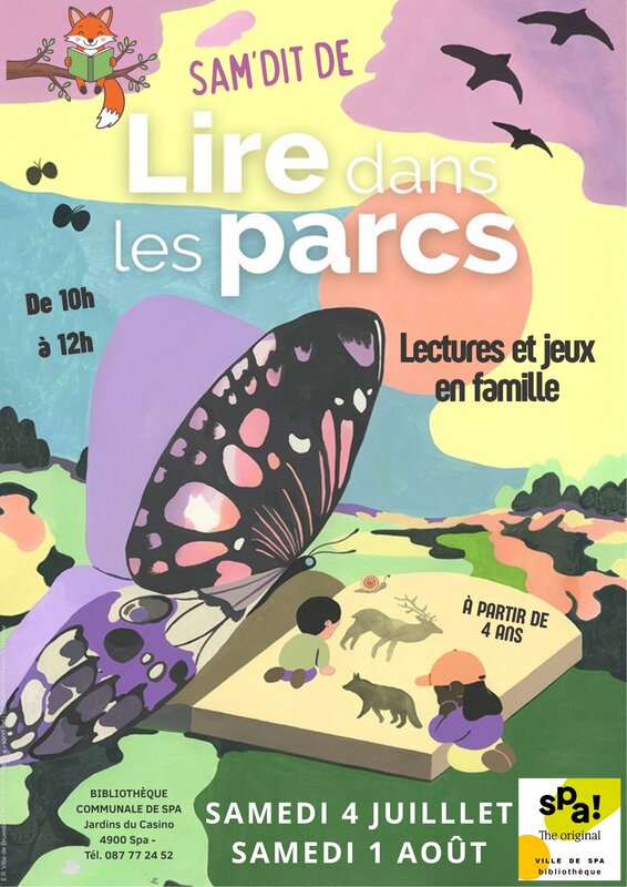 Spectacles Lire dans parcs : Sam’dit lire