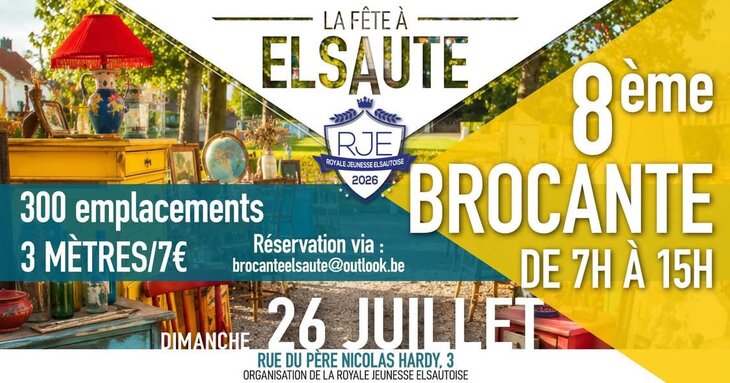  8ème brocante la Rje