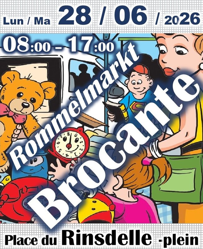  Brocante la place Rinsdelle