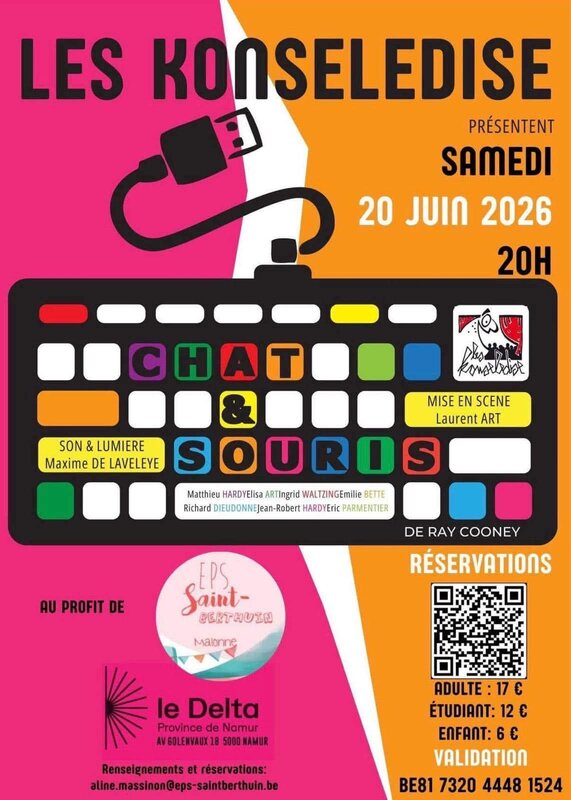 Spectacles Chat souris la troupe Konseledise