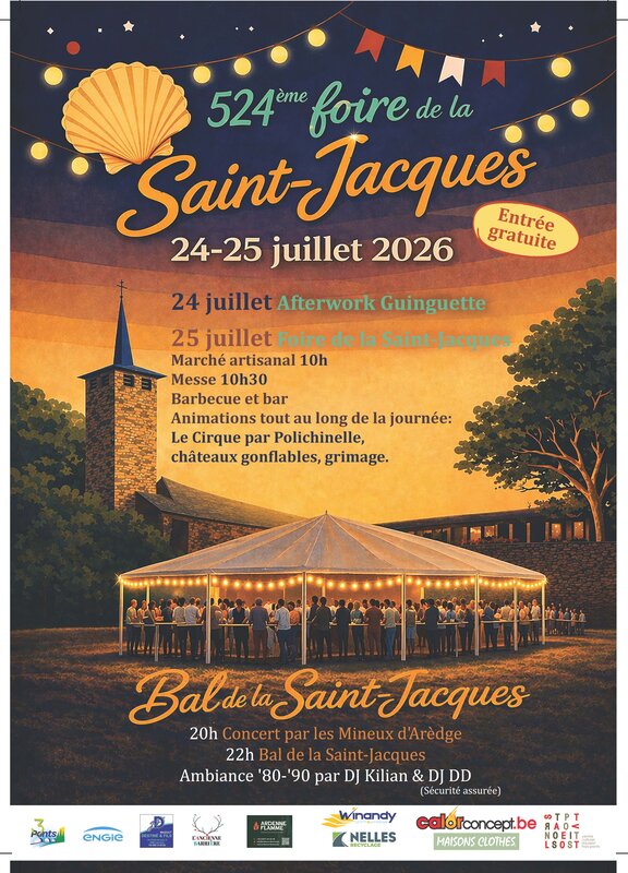 Loisirs 524ème Foire la Saint-Jacques