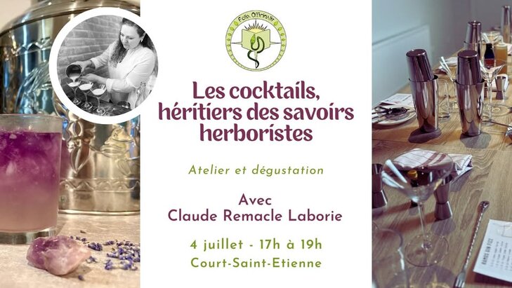 Stages,cours Les cocktails, héritiers savoirs herboristes