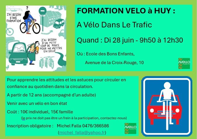 Stages,cours Formation A Vélo Dans Trafic