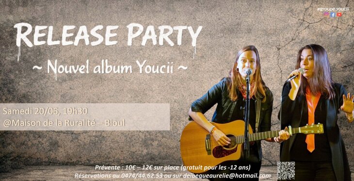 Concerts Release Party Youcii