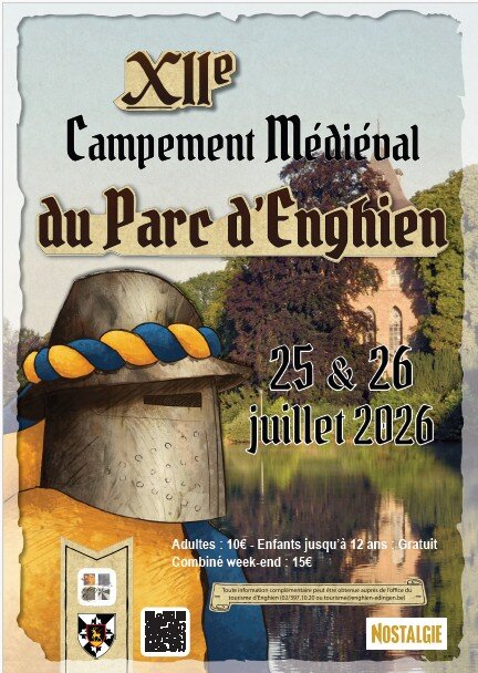 Loisirs Campement médiéval Parc d Enghien