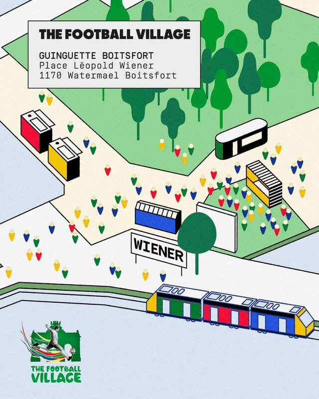 Soirées The Football Village Brussels  Place Wiener - Guinguette Boitsfort