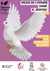 Concerts Messe l Homme Armé. Jenkins