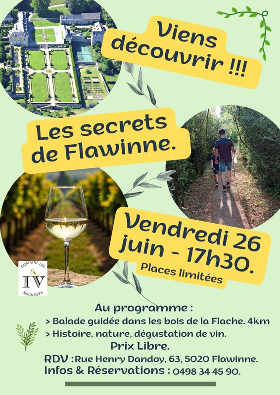 Loisirs A découverte secrets Flawinne